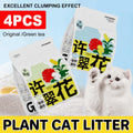 Cat Litter 4pcs 2.5kg with Baking Soda, Plant-Based, Odor Control, Clumping - SuperSaverAU - view 1