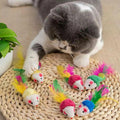 33PCS Cat Toy Set with Tunnel, Balls, Mice, and Interactive Teaser Wands - SuperSaverAU - view 3