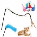 33PCS Cat Toy Set with Tunnel, Balls, Mice, and Interactive Teaser Wands - SuperSaverAU - view 4