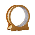 Premium Wooden Cat Exercise Wheel with Silent Roller