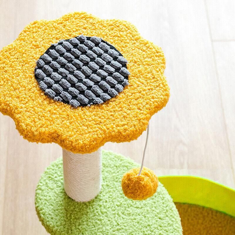 Cat Tree Scratching Tower Post - Ecofriendly, Multifunctional, 40*44cm