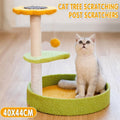 Cat Tree Scratching Tower Post - Ecofriendly, Multifunctional, 40*44cm - SuperSaverAU - view 1