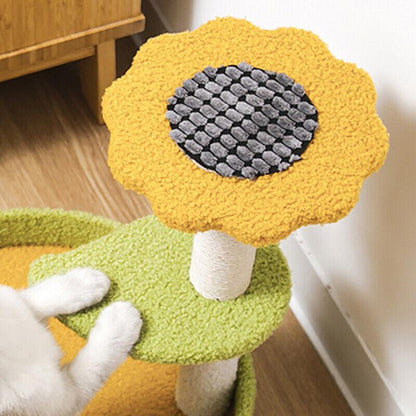 Cat Tree Scratching Tower Post - Ecofriendly, Multifunctional, 40*44cm
