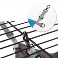 Premium Waterproof Cat Hammock Hanging Bed with Hooks - Pink