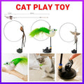 Premium Cat Teaser Wand with Suction Cup - Style 1