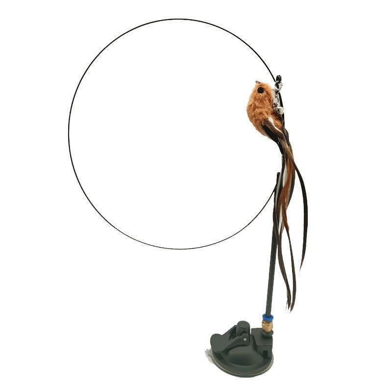 Premium Cat Teaser Wand with Suction Cup - Style 2