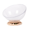 Acrylic Space Capsule Cat Bed - XL, Semi-Closed, Turntable Base, All-Season Use - SuperSaverAU - view 2