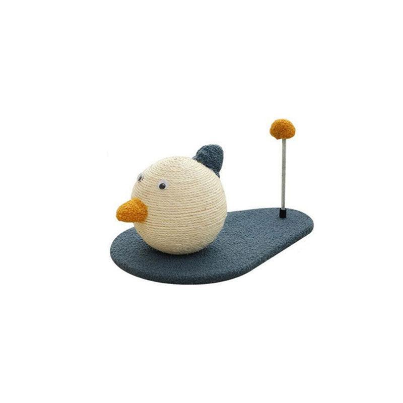 Cat Scratching Post Toy with Ball, Sisal Material, 44x30x19cm, Durable