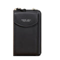 Premium Red PU Leather Mobile Phone Crossbody Bag