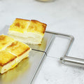 Premium Stainless Steel Cheese Slicer – Non-Slip Base