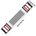 Premium Spring Chest Expander & Hand Grip Strengthener with Non-Slip Handles - Red/Black