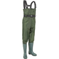 Waterproof Ultra-Light Breathable Wading Pants Nylon with Anti-Slip Boots - Black-46 - SuperSaverAU - view 5