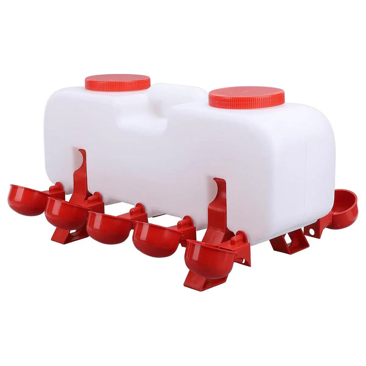 Premium 10L Automatic Poultry Waterer with 5 Drinking Cups