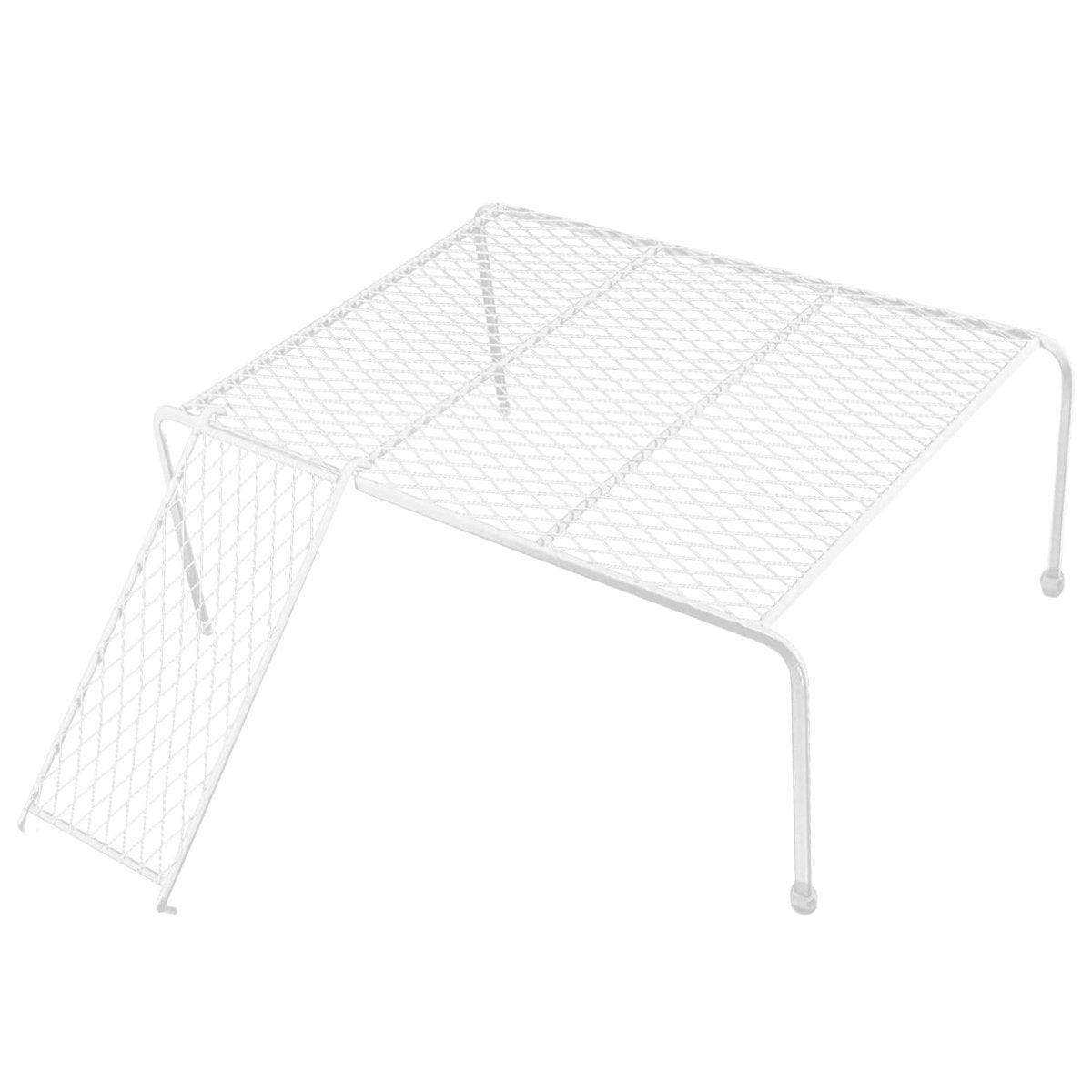 Premium Metal Chicken Feeding Ladder Grid Platform - Black L