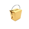 30PCS Kraft Paper Noodle Boxes with Handle Disposable Takeaway Food Containers - 728ml - SuperSaverAU - view 4