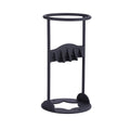 Premium Manual Firewood Splitter with Ring Guide - Matte Black