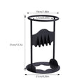 Premium Manual Firewood Splitter with Ring Guide - Matte Black