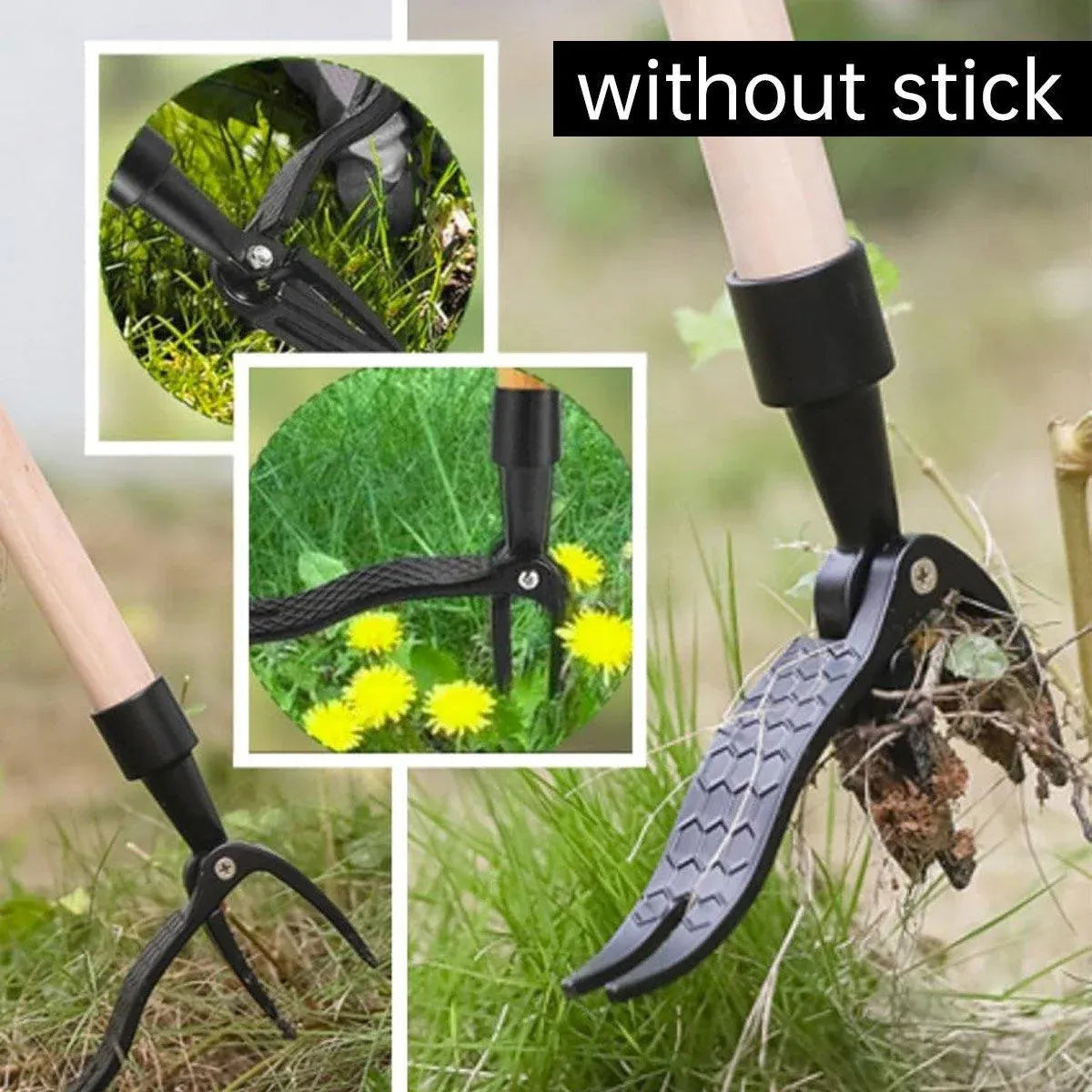 Premium Weeding Uprooting Tool Head for Garden Care