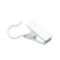 Premium 50 Pack Stainless Steel Curtain Clip Hooks Silver White Strong Load Bearing