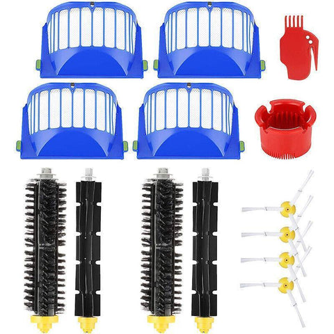 Premium 14 Piece iRobot Roomba 600 Series Filter and Brush Kit