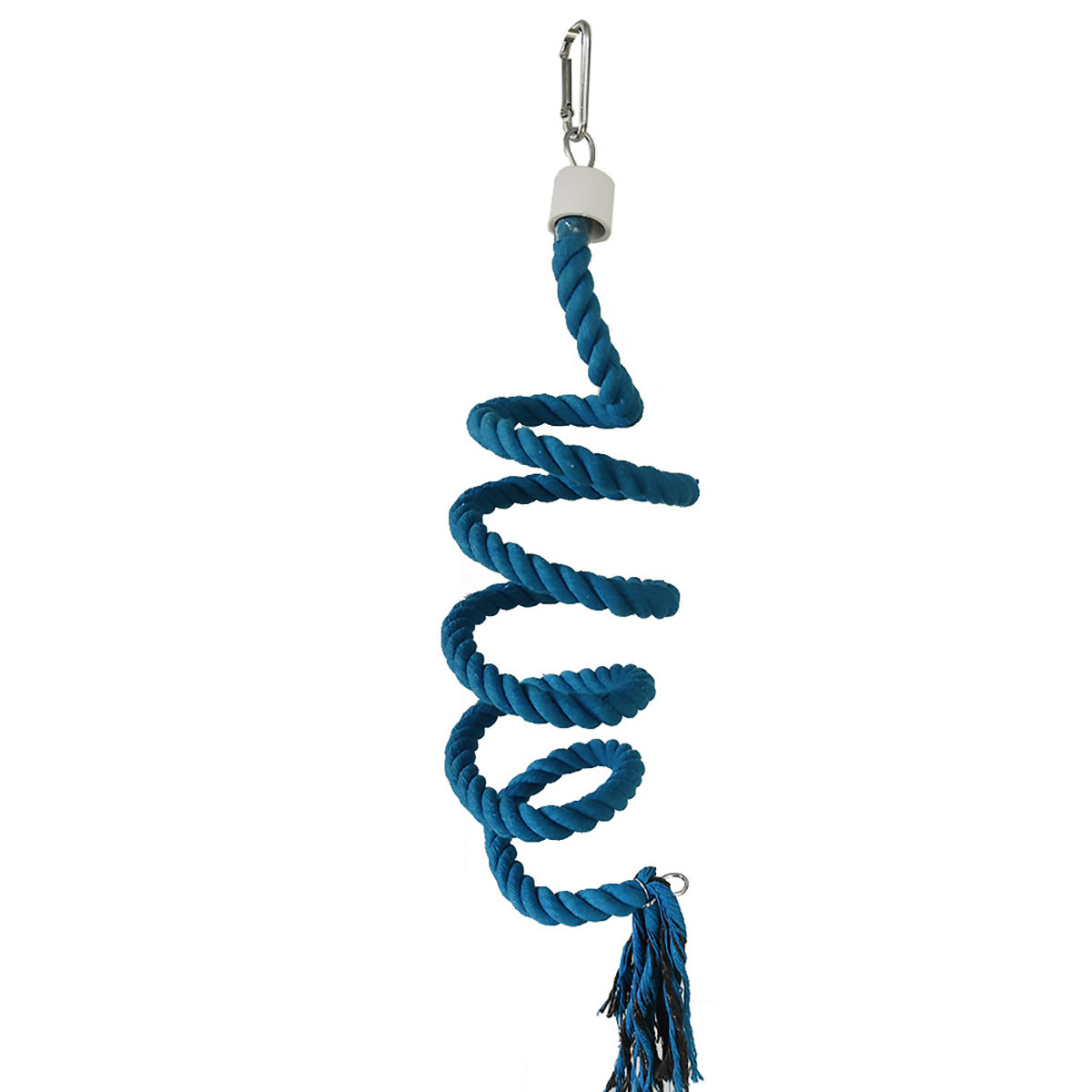 Premium Spiral Bird Climbing Rope Toy - Gradient Colour 150cm