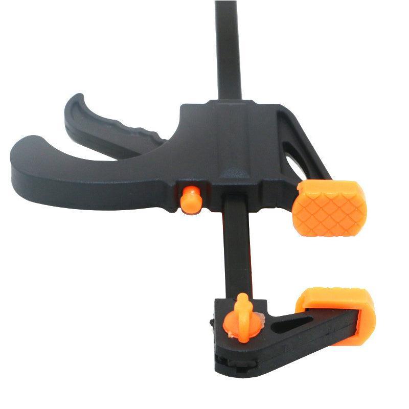 Premium Quick Ratchet Woodworking Bar Clamp Set - Orange, 4pcs