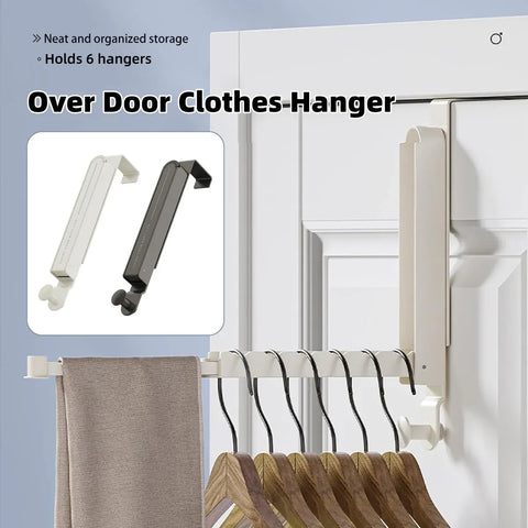 Premium Grey Folding Behind Door Hook Hanger Clothes Hat Wall Organiser
