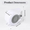 Premium Double Retractable Clothesline – 13m Wall Mounted