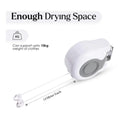 Premium Double Retractable Clothesline – 13m Wall Mounted