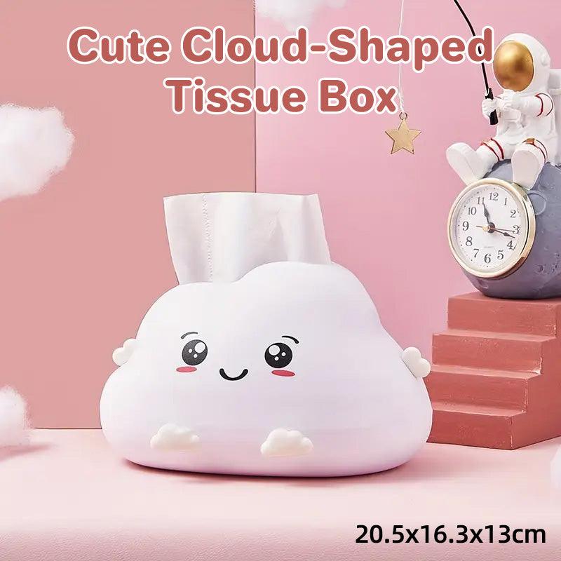 Premium Cloud-Shaped Plastic Tissue Box