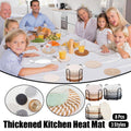 Premium Round Cotton Woven Coasters – Mixed 8 Pack with Rack
