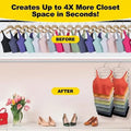 Premium 8-Tier Stainless Steel Clothes Hangers – 2 Pack