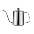 Premium Silver Stainless Steel Gooseneck Hand Drip Coffee Pot Pour Over Kettle