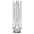 Premium Silver 24 Pod Rotating Coffee Capsule Holder Rack