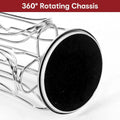 Premium Silver 24 Pod Rotating Coffee Capsule Holder Rack
