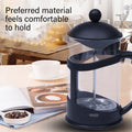 Premium 350ml French Press Coffee Maker with Stainless Steel Filter