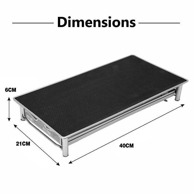 Coffee Capsule Drawer Holder for 40 Nespresso Pods - Non-Slip Rack