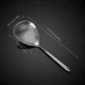 Premium 304 Stainless Steel Colander Strainer Spoon – Long Handle