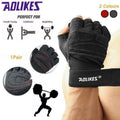 XL Aolikes Weight Lifting Gloves for Fitness & Cycling - Grey - SuperSaverAU - view 1
