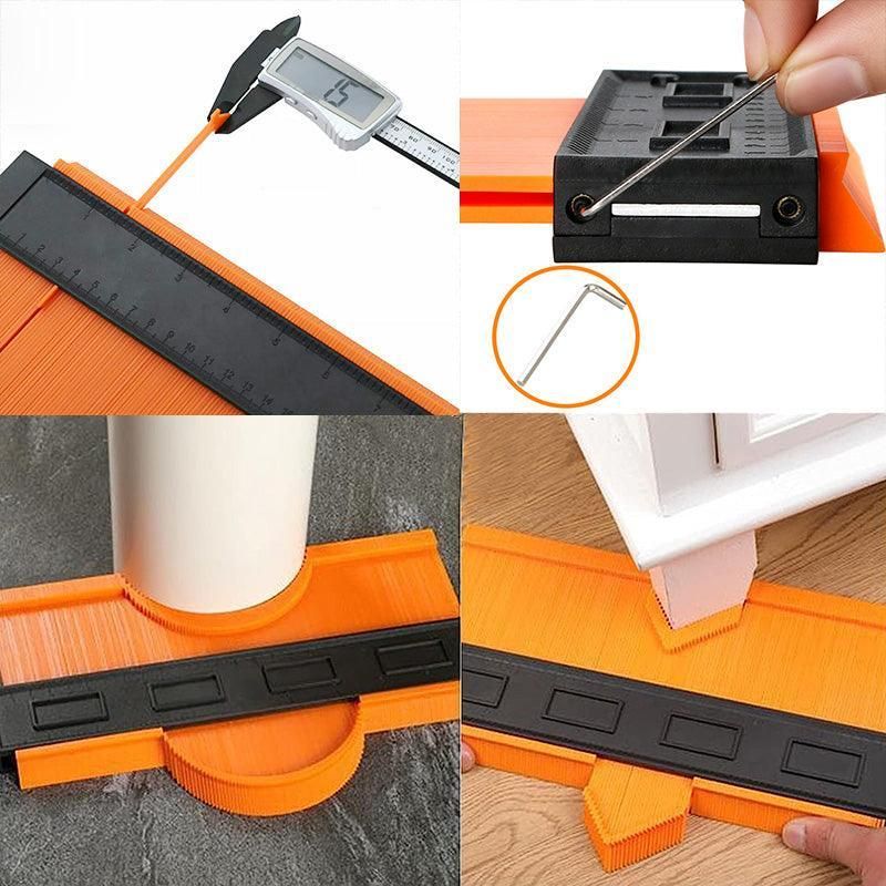 Premium Contour Gauge Duplicator with Locking Mechanism - 10 Inch