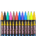 Flysea Acrylic Paint Pens Set, 12-80 Colours, 0.7mm Fine & 2-3mm Medium Tips - SuperSaverAU - view 6