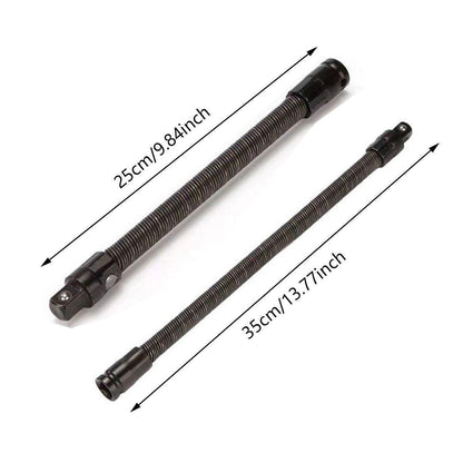 4-Piece Flexible Shaft Extension Rods for Wrenches