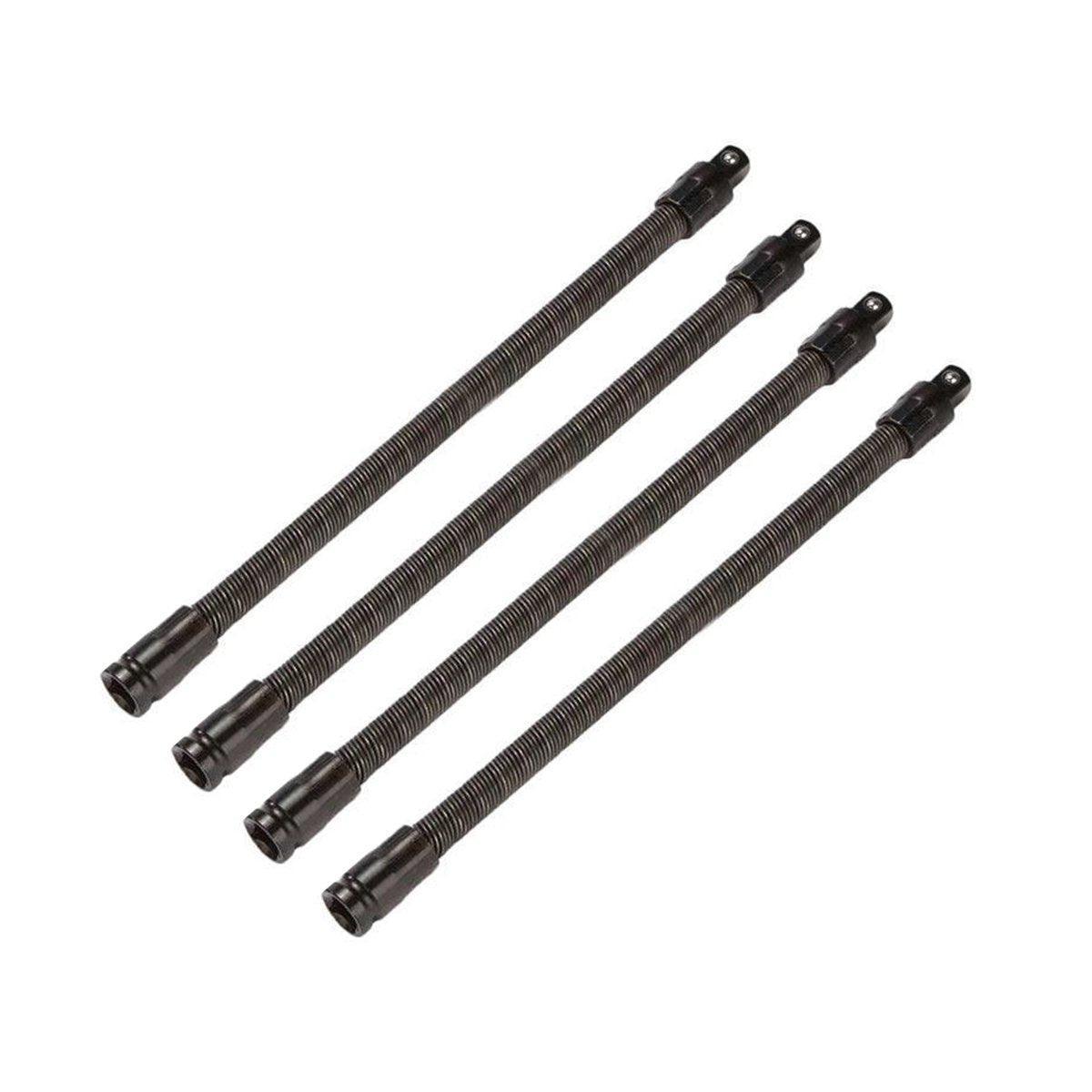 4-Piece Flexible Shaft Extension Rods for Wrenches