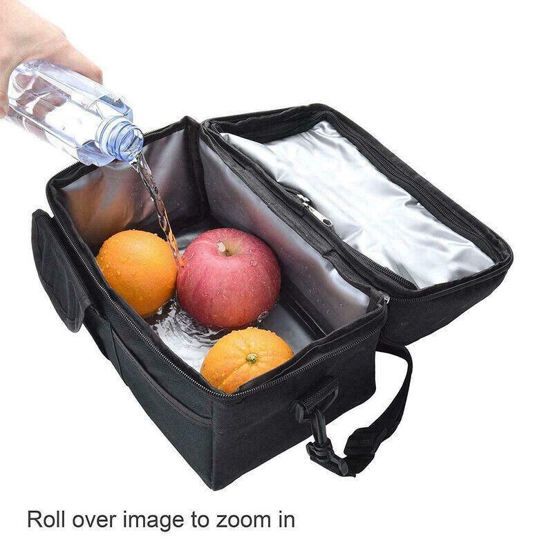 Premium Insulated Lunch Bag Cooler - Light Blue, 8L