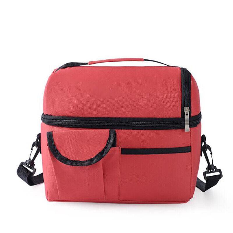 Premium Insulated Lunch Bag Cooler - Light Blue, 8L