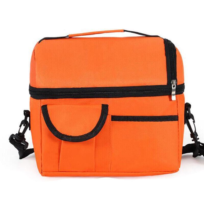 Premium Insulated Lunch Bag Cooler - Light Blue, 8L