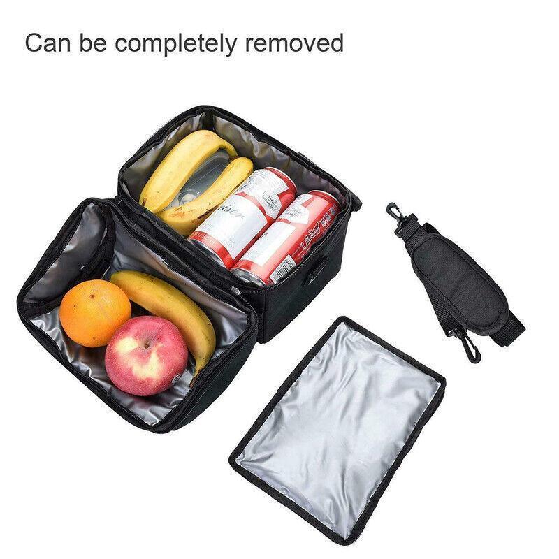 Premium Insulated Lunch Bag Cooler - Rose Red, 8L