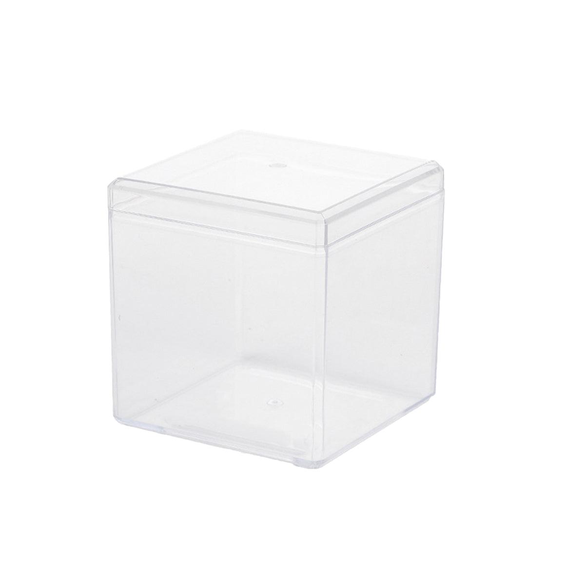20pcs Transparent Biscuit Box Set - 5.5x9.5cm Cake Storage