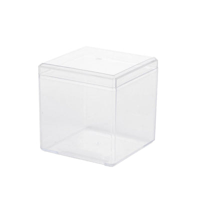 20pcs Transparent Biscuit Box Set - 5.5x9.5cm Cake Storage