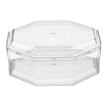 20pcs Transparent Biscuit Box Set - 5.5x9.5cm Cake Storage